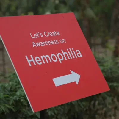 Shire × HFI | Qutub Minar Turns Red (World Hemophilia Day)